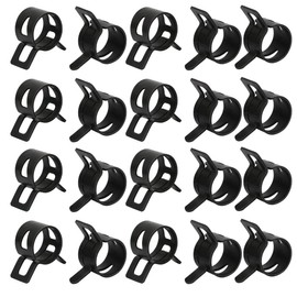 sourcing map Pack of 20 15 mm spring hose clamps, spring band clamps, pipe clamp, hose clamp, DE de