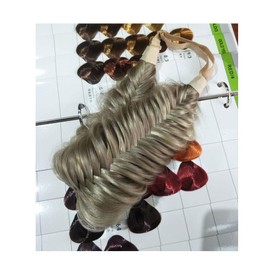 TOECWEGR Wide Fishtail 9 Strands Synthetic Braid Hair Band Thick Fluffy Elastic Shape Women's Beauty Accessories Headband (61315)