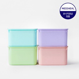 Mediheal NEW Pull-out Derma365 Mask Refill 30 Sheets Choose 1 of 4 Types (Collagen/PDRN/Tea Tree/Madecassoside) - Tea Tree Soothing Moisture / 메디힐 NEW 뽑아쓰는 더마365 마스크 리필 30매 4종 택 1 (콜라겐/PDRN/티트리/마데카소사이드) - 티트리 진정 수분