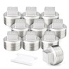 ERGAOBOY 2 Pcs 1/2" BSP Male Outer Square Thread Socket