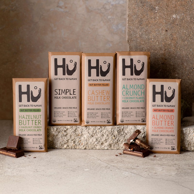Hu Simple Milk Chocolate Bar, 2.1 Ounce Bar, 1 Count