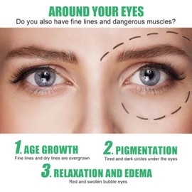 Caffeine Eye Cream for Dark Circles and Puffy Eyes with 4% Niacinamide Anti-Aging Collagen Eye Cream for Wrinkles Deeply Nourishing Skin Tightening 50ml