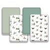 4 Pack Mallard Duck Baby Pack N Play Sheets Neutral
