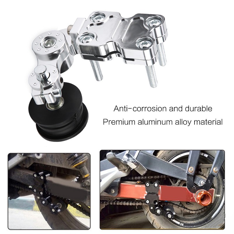 Motorcycle Aluminum Chain Tensioner Bolt Auto Adjuster on Roller Tool