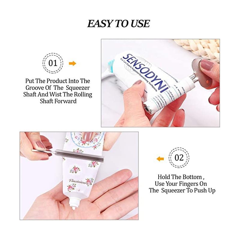 Rolling Tube Squeezer Tool for Home and Kitchen –Two Styles
