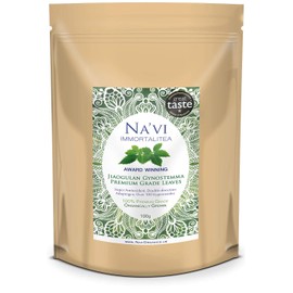 Na'vi Organics Jiaogulan Gynostemma - Premium Grade Whole Leaf Organic Tea Leaves, 100 g