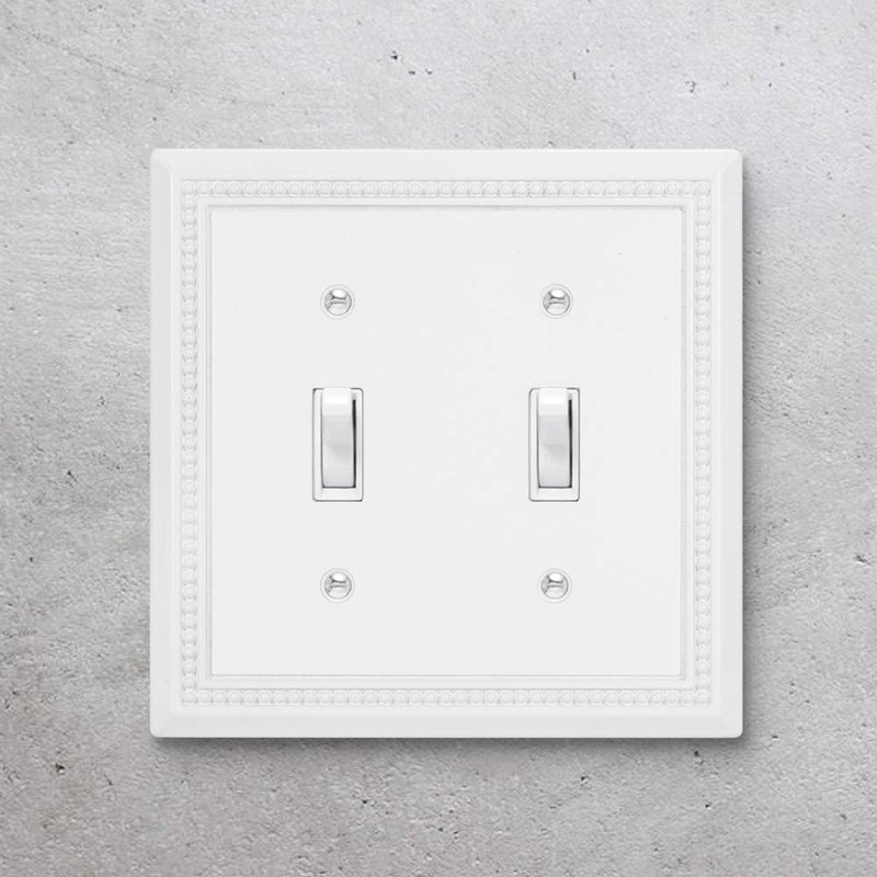 Henne Bery Sunken Pearls Heavy Duty Decorative Wall Plate Switch