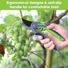 WORKPRO Bypass Pruning Shears, 8’’ Stainless Steel Gardening Hand Pruner,