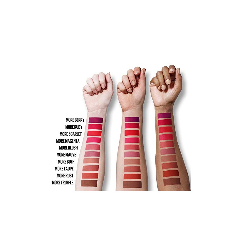 Maybelline New York Color Sensational Ultimatte Matte Lipstick, Non-Drying, Intense