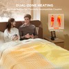 Bedsure Electric Blanket Queen Size - Dual Control Heated Weighted