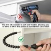 4 Pcs Flexible Drill Bit Extension, 11.6 inch Superbit Screwdriver