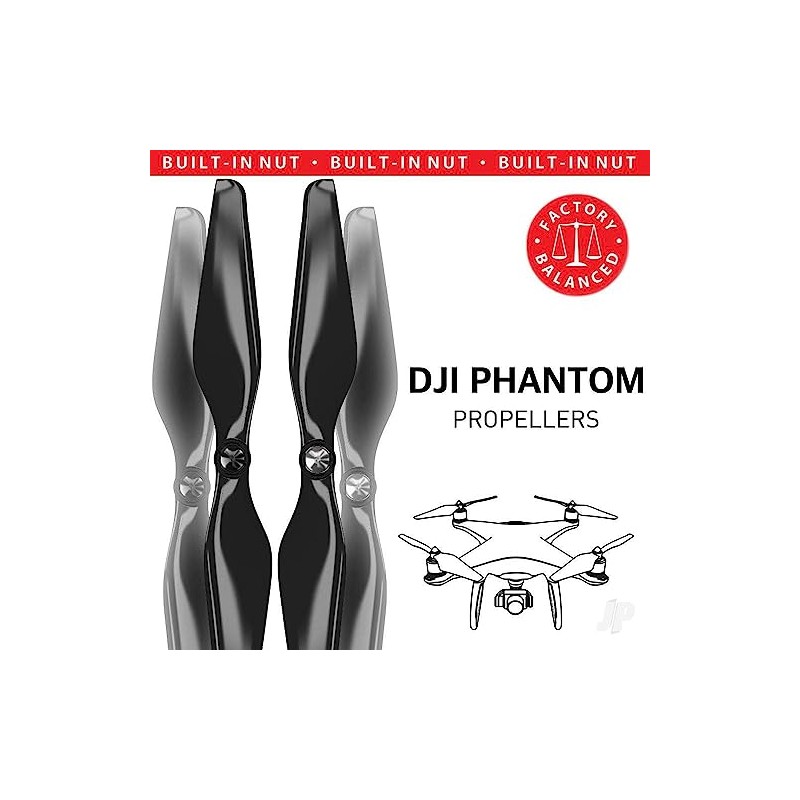 Master Airscrew Upgrade Propellers for DJI Phantom 1-3 with Built-in