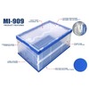 MOUNT-IT! Collapsible Storage Bin with Attached Lid [65 Liter] Folding