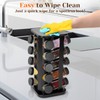 Vireldora Rotating Spice Rack with Spices Included, Rotatable Spice Rack