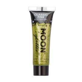 Classic Fine Glitter Gel by Moon Glitter - 12ml - Gold - Glitter Face Paint