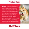 K-Plus Potassium Citrate Plus Cranberry Supplement for Dogs - UTI