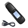 Breathalyzer Black Portable Mini Dustproof High Accuracy Rechargeable Blowing Special