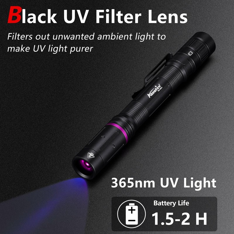 Alonefire P66 365nm Mini UV Flashlight