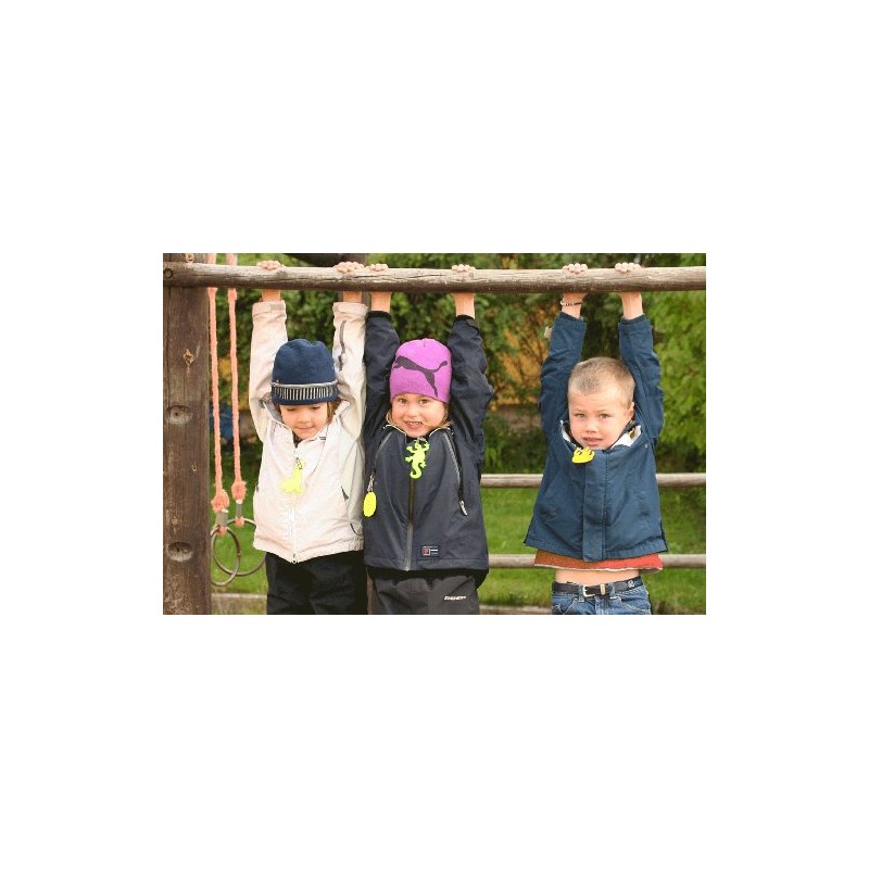 Glimmis Grimmis Okage Green GR Scandinavian Reflector Key Chain Retroreflective