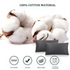 PiccoCasa Pillowcases 2 Pack Cotton Pillow Cases with Zipper Closure