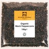 Organic Whole Black Peppercorns 100g by Manor Springs Organic
