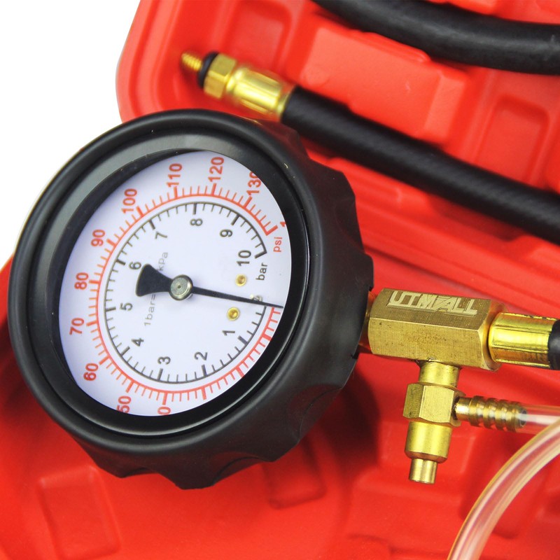 Fuel Injection Pump Pressure Tester Manometer Gauge System Test Kit