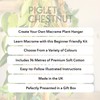 Piglet&Chestnut DIY Plant Hanger Kit, Macrame Beginner Kit, DIY Craft