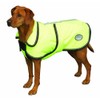 WeatherBeeta ComFiTec Reflective Parka 300D Deluxe Dog Coat, Yellow, 18"