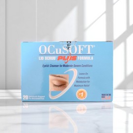 OcuSoft 오큐소프트 리드스크럽 포뮬라 눈꺼풀세정제 아이클린 20매 1박스 Oxysoft Lid Scrub Formula Eye Cleansing Wipes I-Clean 20 Sheets 1 Box