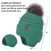 Women Winter Beanie Hat Knit Earflap Hats Warm Thick Fleece
