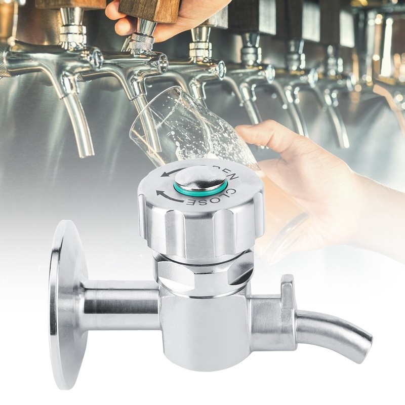 304 Stainless Steel Beer Brewing Sampling Valve Fermentation Cylinder Faucet