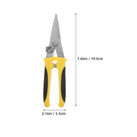 OSALADI 2 Pcs Sheet Industrial Metal Cordless Clippers Metal Cutting Wire Wire Snips Flush Cut Pliers Metal Shears Jewelry Stainless Steel Cable