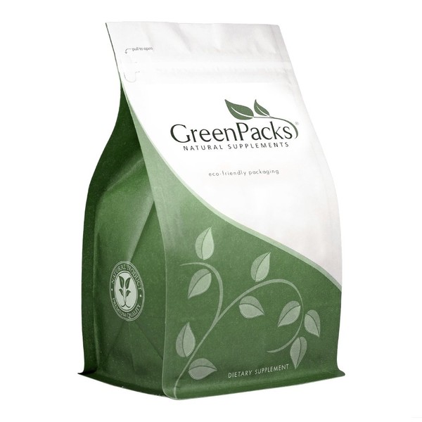 GreenPacks® Natural CoQ10 (High Absorption 60 mg) Supplement - 400 Capsules