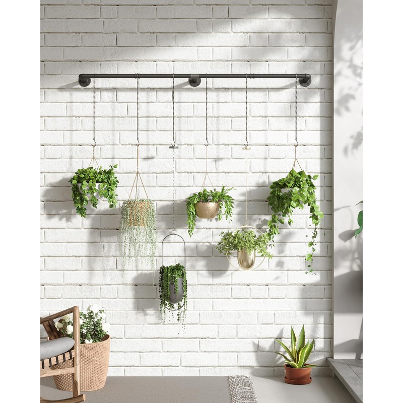 SOFITORG Plant Hanger Indoor, Hanging Planters Rod for Indoor Plants