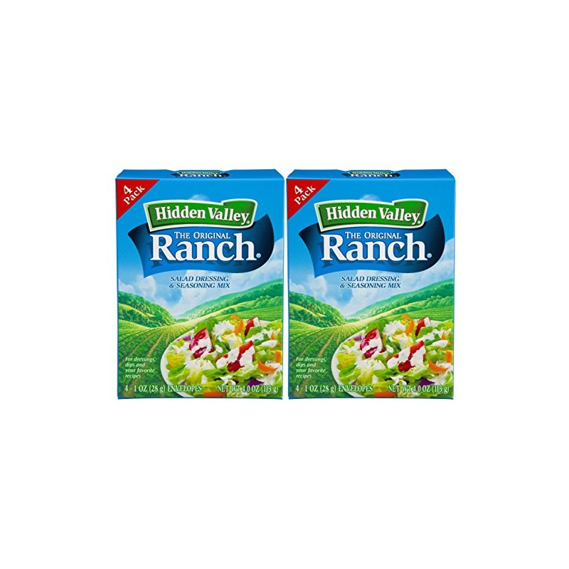 Hidden Valley Original Ranch Seasoning and Salad Dressing Mix, Eight