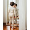 VAENAIT BABY Kids Long Sleeve Modal Sleepwear Pajamas 2pcs Set