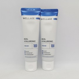 Wellage Real Hyaluronic 100 Cream 50ml x 2 / 웰라쥬 리얼 히알루로닉 100 크림 50ml 2개