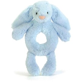 Jellycat Bashful Blue Bunny Jellycat Rattle