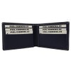 Piel Cabrera National Police Honors Blue Minimalist License Plate Wallet,