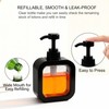 10oz Soap Dispenser, Plastic Leak-Proof, Refillable