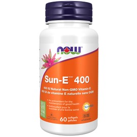 NOW Now SUN E-400 IU (Non-GMO Sunflower) 60gel