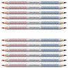 Faber-Castell 110910 Jumbo Grip Bi-Colour Pencil for Hyphenation and Correction,