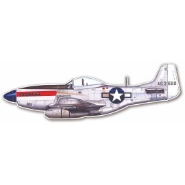 P51 Mustang Decal Sticker World War II Military Army Navy Sticker