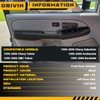 ORIVIN 12472876 Front Driver Side Door Armrest Handle Compatible with