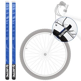 LEETPIC Bike Strap for Bicycle Wheel |Bike Wheel Strap with Stronger Grip âFull Covered Gel | Adjustable Bike Stabilizer Straps to Prevent Wheel Spinning | Bike Rack Strapsâ Durable Hook & Loop