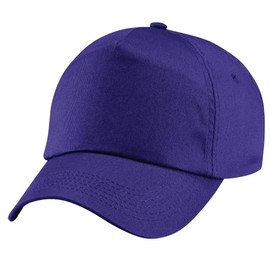 Beechfield B010 Cap - Purple - One Size Fits All