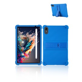for Maxsignage EP103A/Apolosign EP103A Android 13 Tablet 10 inch Tablets 2024 New Model Case,Soft Silicone Adjustable Stand Cover Lightweight Kids Friendly,Blue.