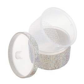 Healeved Nail Tools Cleaning Box Reusable Nail Tools Tray for Efficient Cleaning Soaking Durable Plastic Container for Manicure Accessories User Friendly Design for Home Professional Use