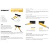 SPARKWHIZ RV Step Stabilizer, Stabilizer Kit for Camper, 5th Wheels,