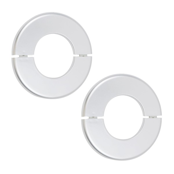 Tsnamay 2 Pcs Wall Split Flange, ABS Round Self-Adhesive Escutcheon